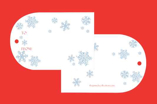 SNOWFLAKE GIFT TAGS