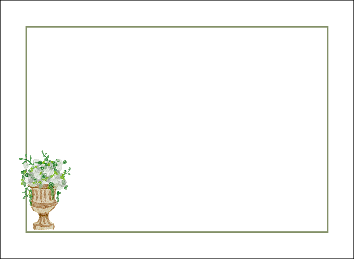 GARDEN CLUB Correspondence Cards