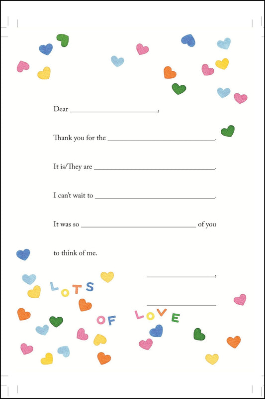 LOTS OF LOVE - CHILDREN'S THANK YOU STATIONERY