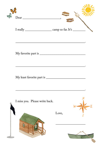 CAMP CLASSIC Stationery Package