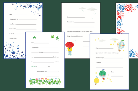 THOUGHTFUL SET - CHILDREN'S STATIONERY