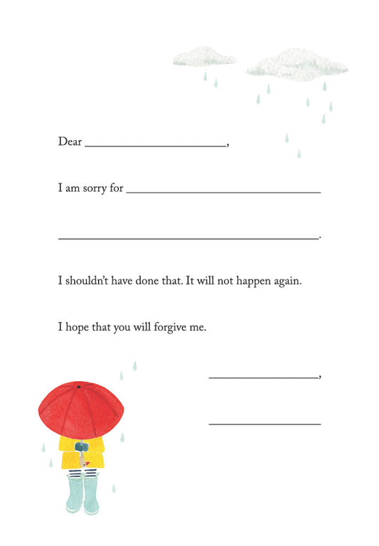 THOUGHTFUL PACKAGE: Includes I'm Sorry (2), Missing You (2), Thank you (3), Lucky To Know You (3), Blank sheets (2). Pencils (2), pencil sharpener, and Helpful Hints card also included.
